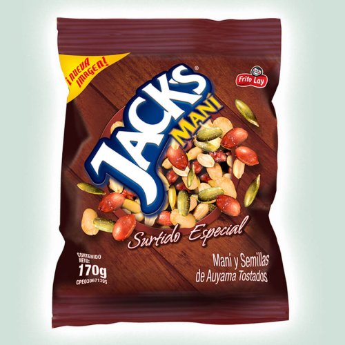 Package Design Maní Surtido Jacks