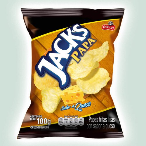 Package Design Papas de Queso Jacks