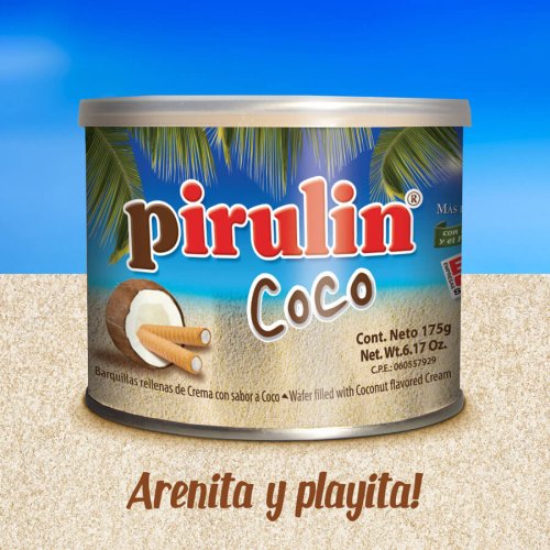 Pirulin Coco Diseño de Empaque