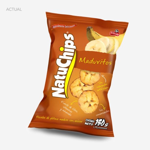 Package Design Natuchips Maduritos