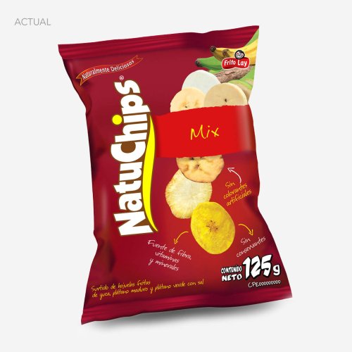 Package Design Natuchips Mix