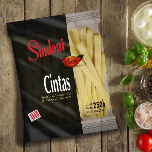 Pastas Sindoni Cintas Package Design