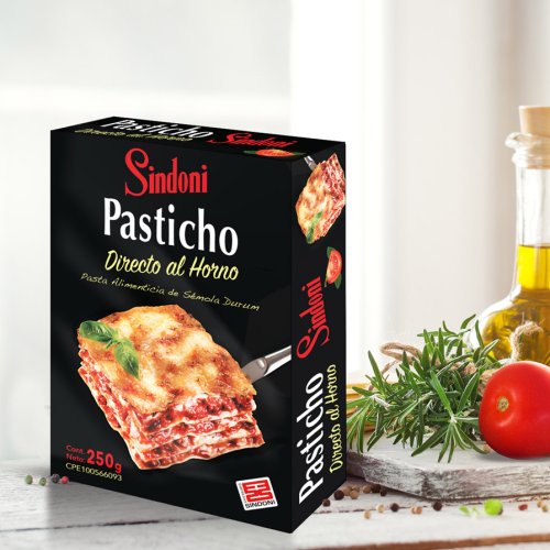 Pasticho Sindoni Package Design